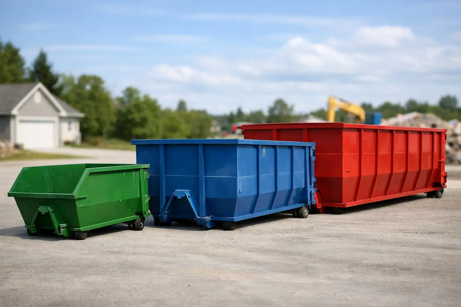 Roll Off Dumpster Sizes for Your Cleanup
