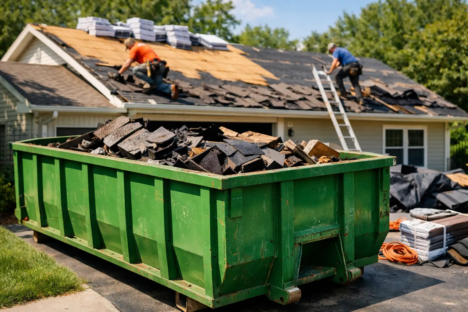 Dumpster Rental for Roofing Jobs Made Simple