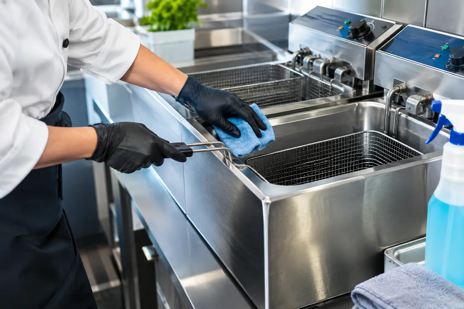 Jak czyścić frytownicę gastronomiczną bezpiecznie