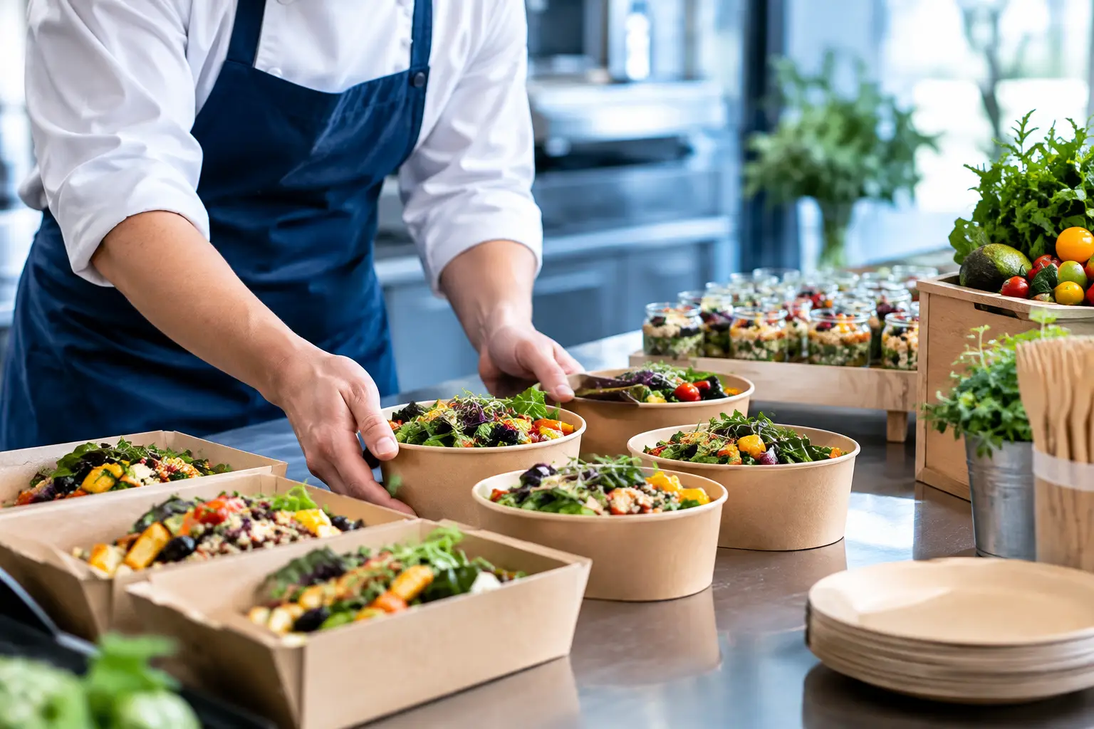 Trendy zrównoważonego cateringu dla HoReCa