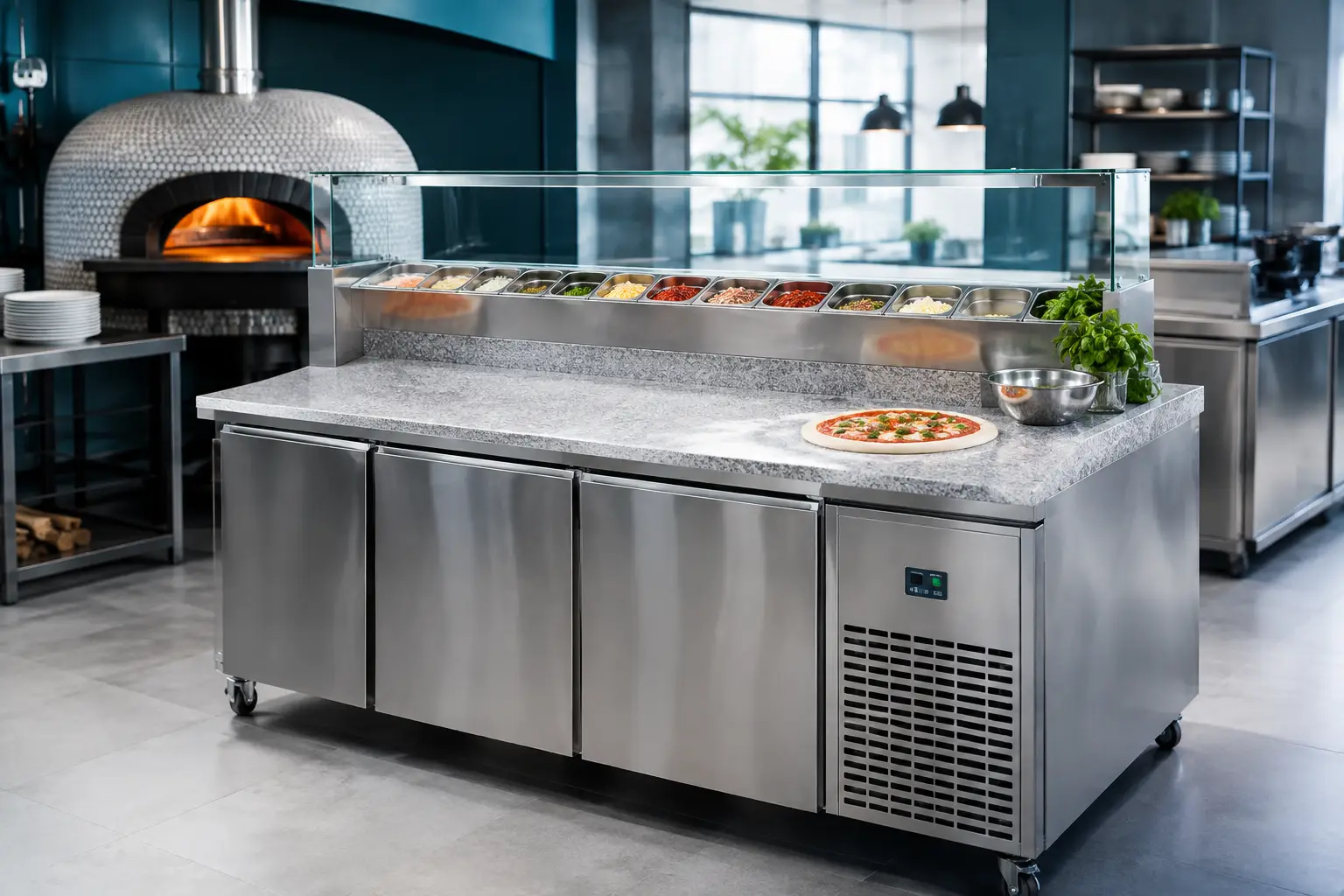 Najlepsze stoły do pizzy do profesjonalnej pizzerii