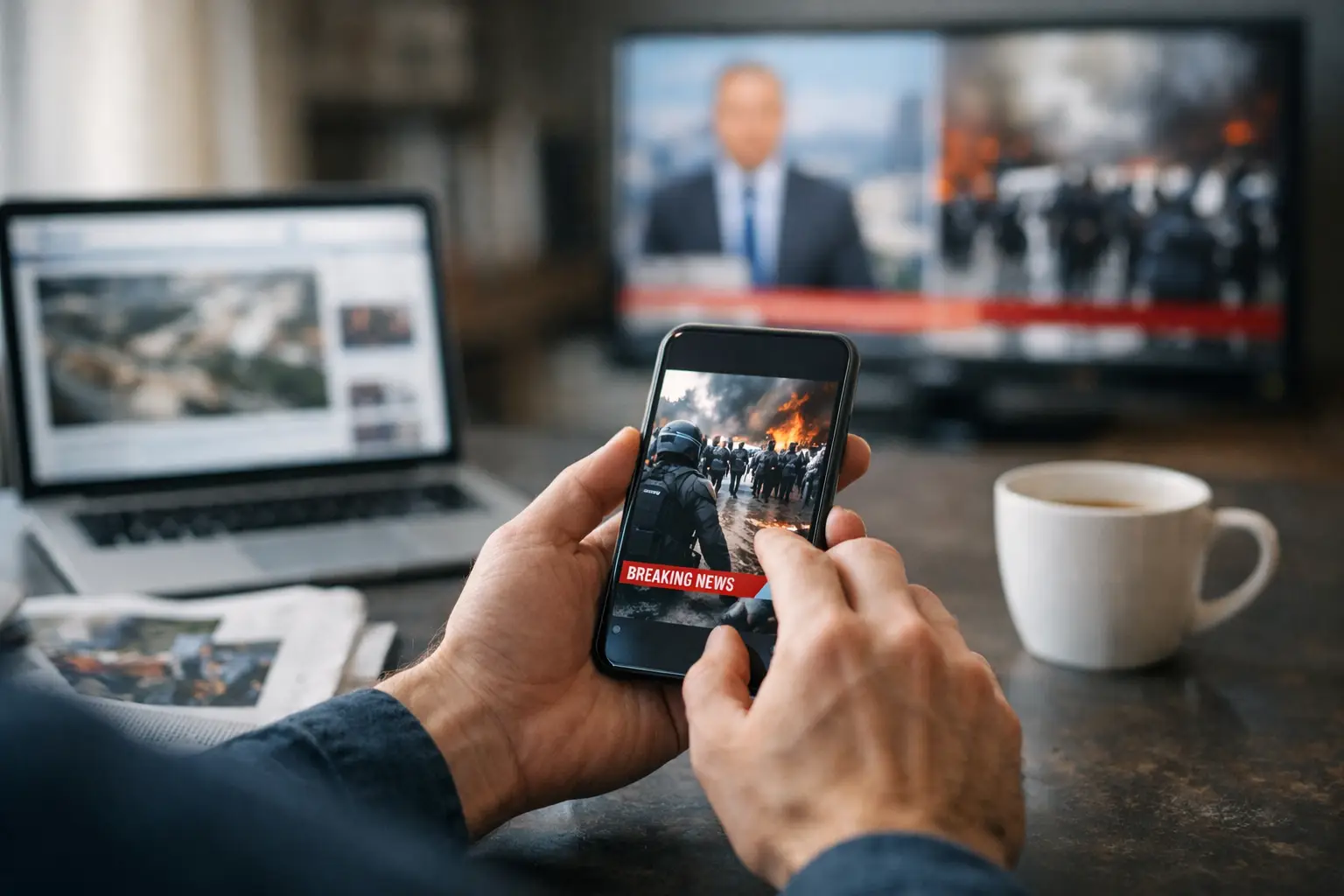 Why Current Events Coverage Today Feels Different