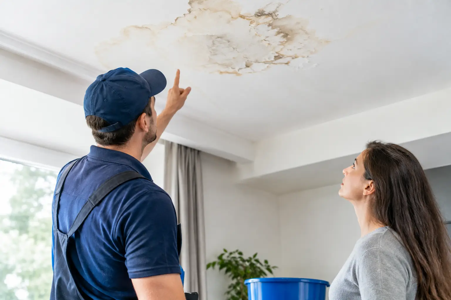 Ceiling Leak Restoration: What Happens Next