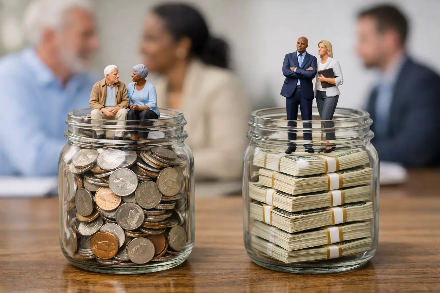 Pension Versus 401k: Which Offers More Security?