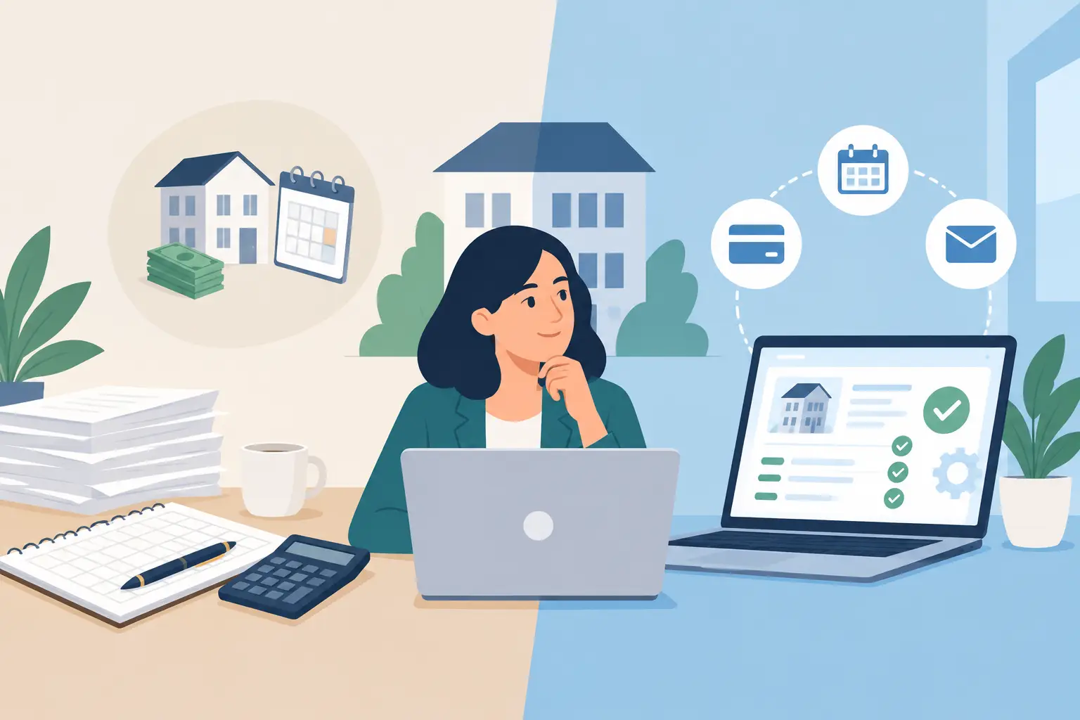Manual Rent Tracking Versus Automation for Landlords
