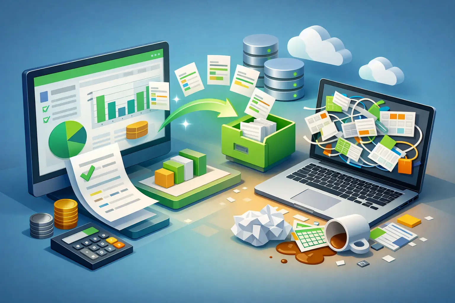 DATEV Export Abrechnung ohne Excel-Chaos