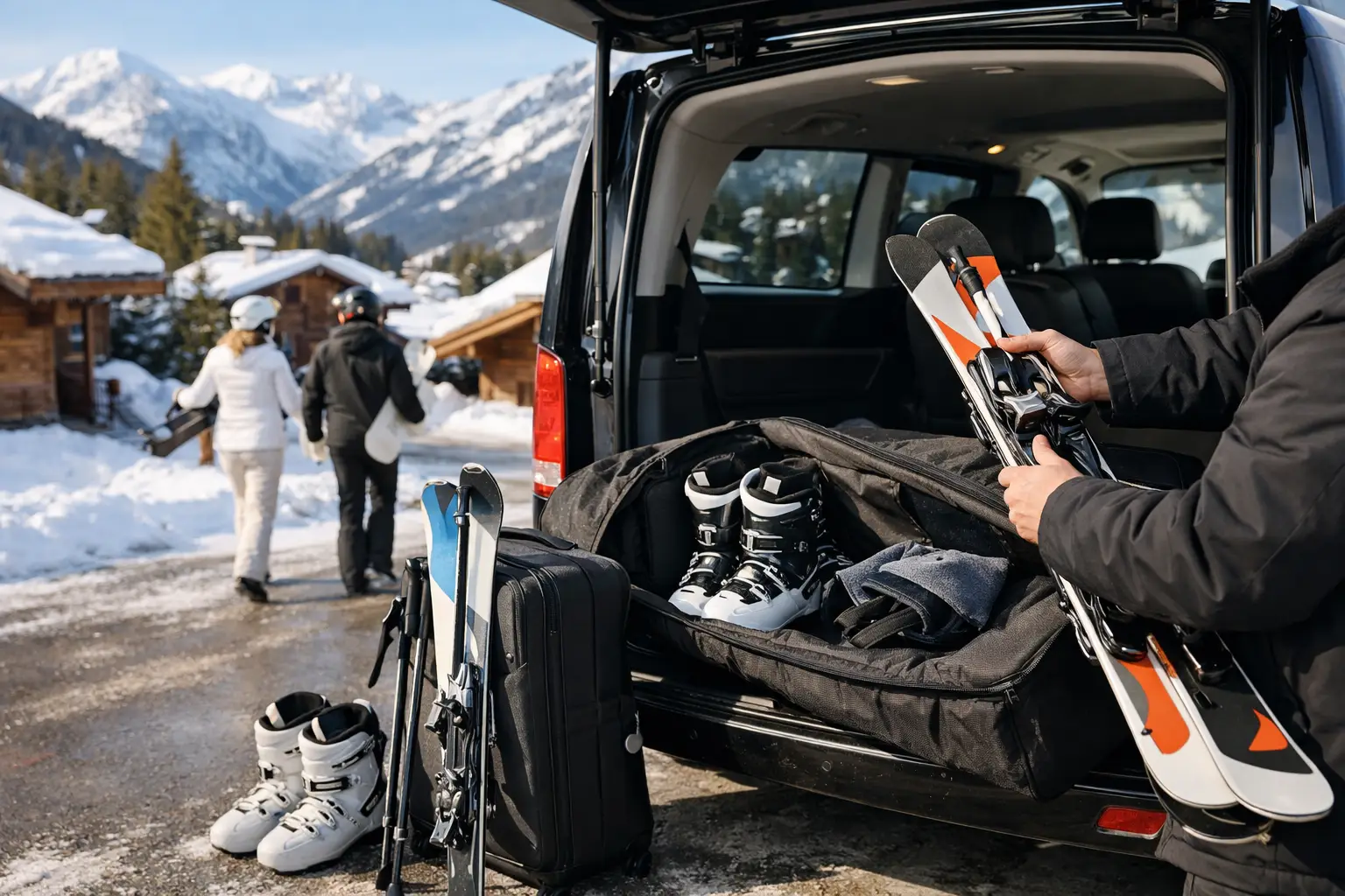 How to Manage Courchevel Ski Equipment Transfers