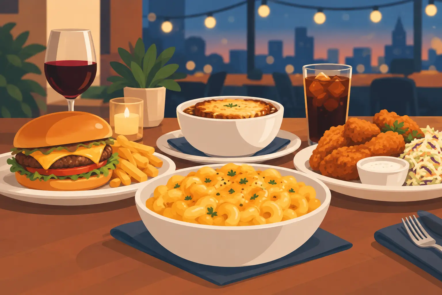 Comfort Food Classics for a Better Night Out