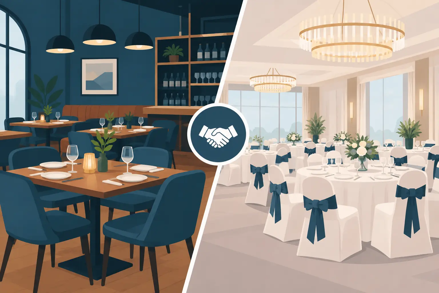 Restaurant Buyout Versus Banquet Hall Options