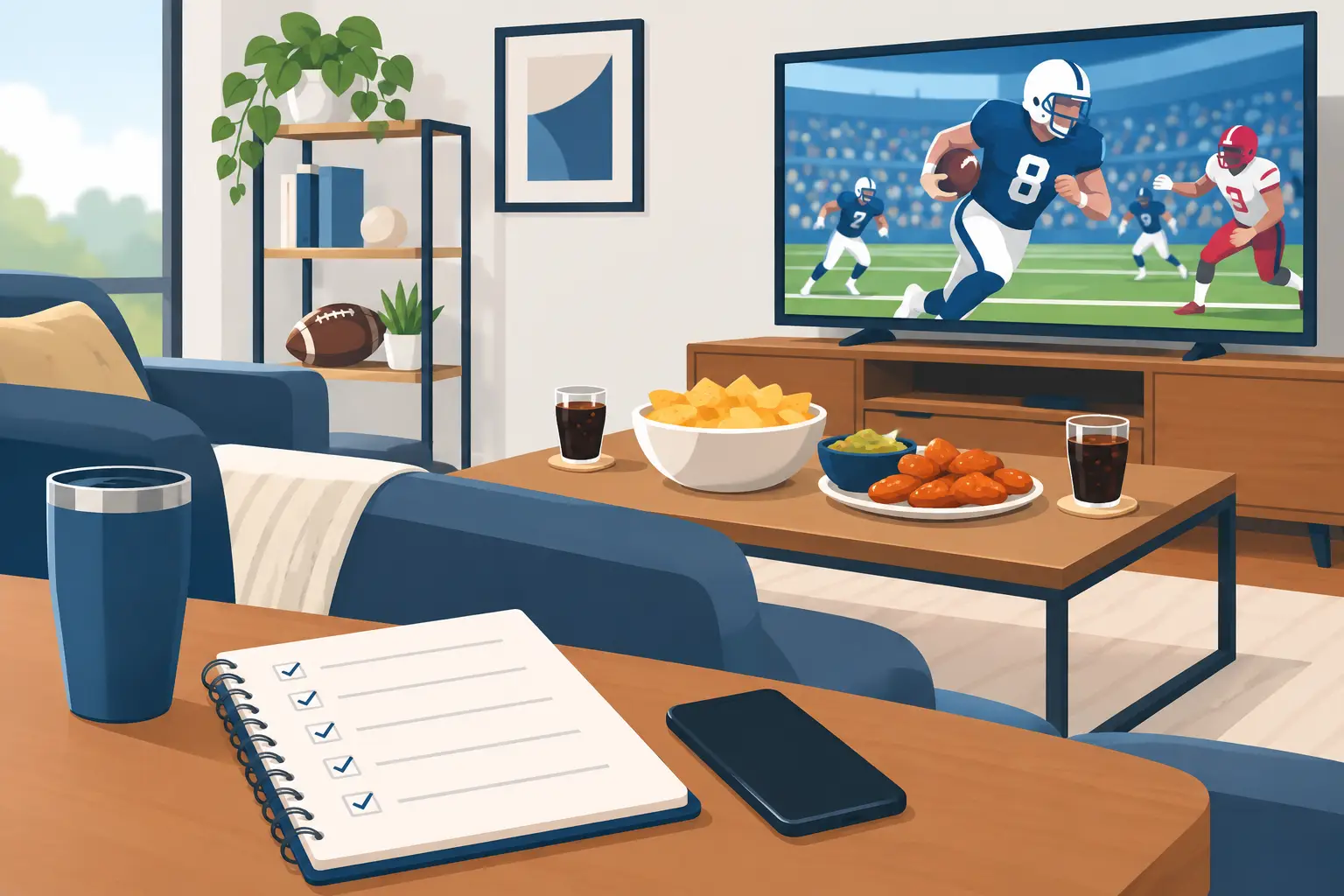 How to Organize Game Day Without Missing a Play