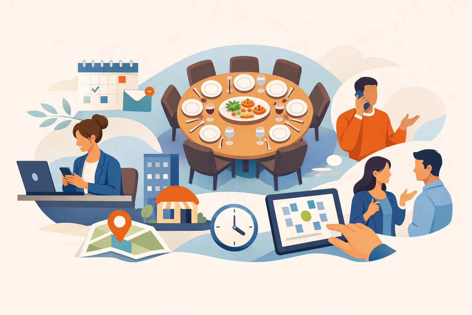 How to Book Group Dining Without the Stress
