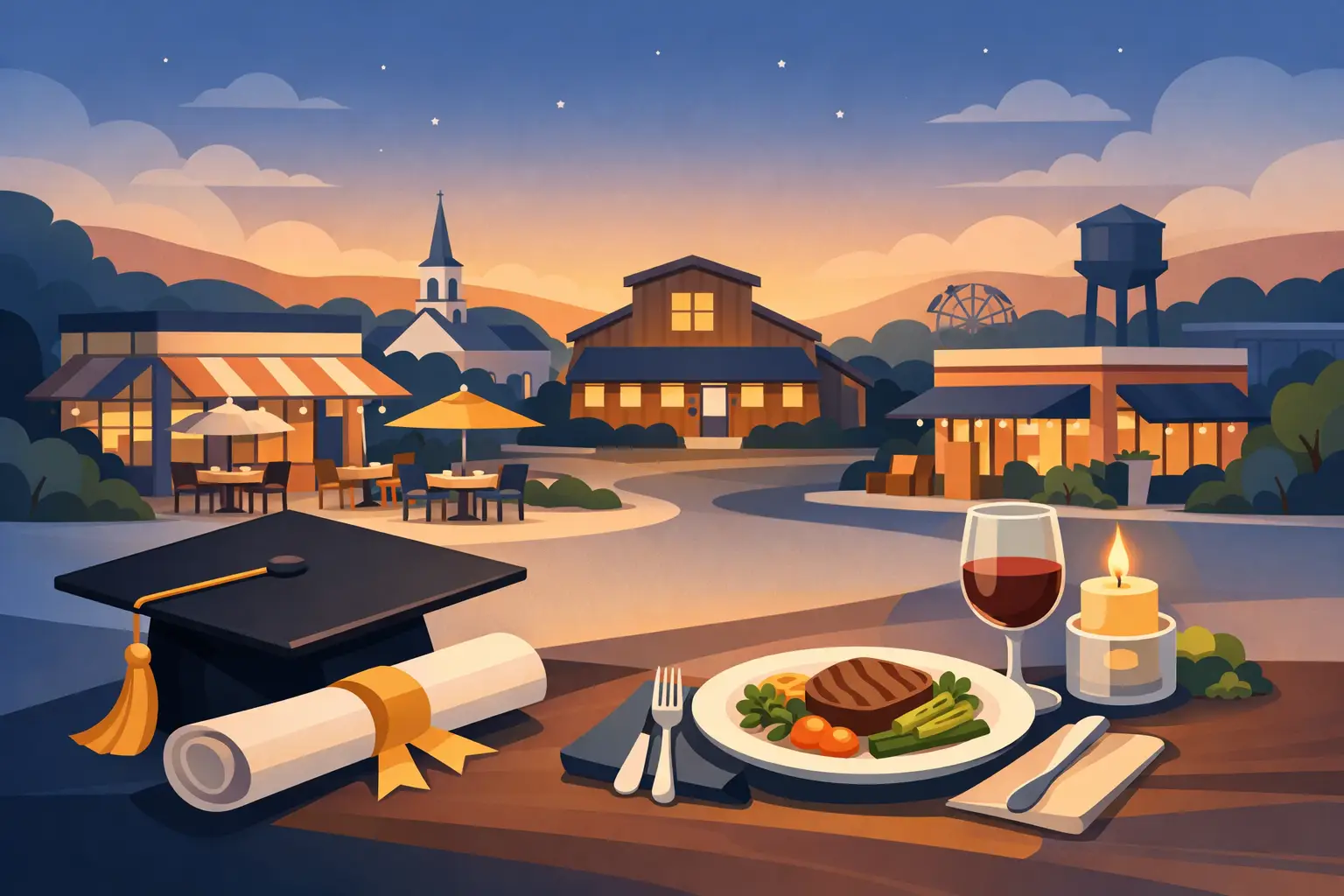 Where to Host Graduation Dinner in Royse City