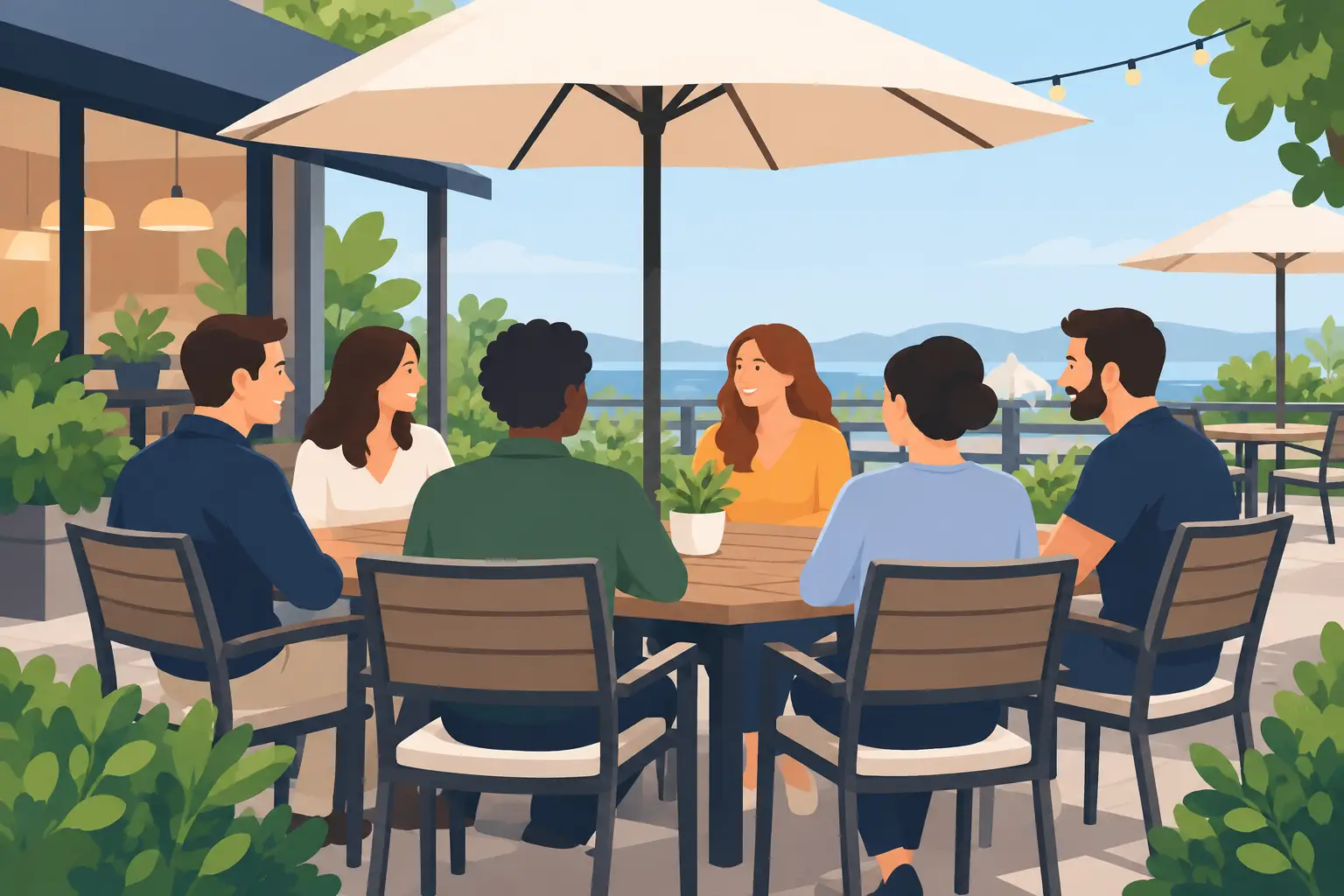 How to Reserve Outdoor Tables for Your Group