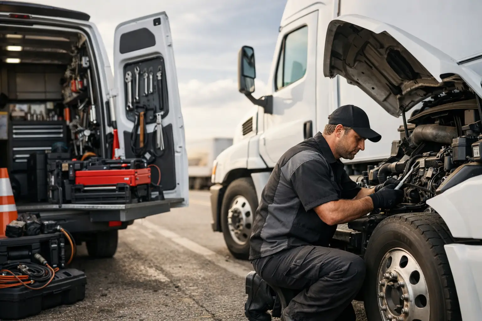 Mobile Truck Repair That Cuts Fleet Downtime