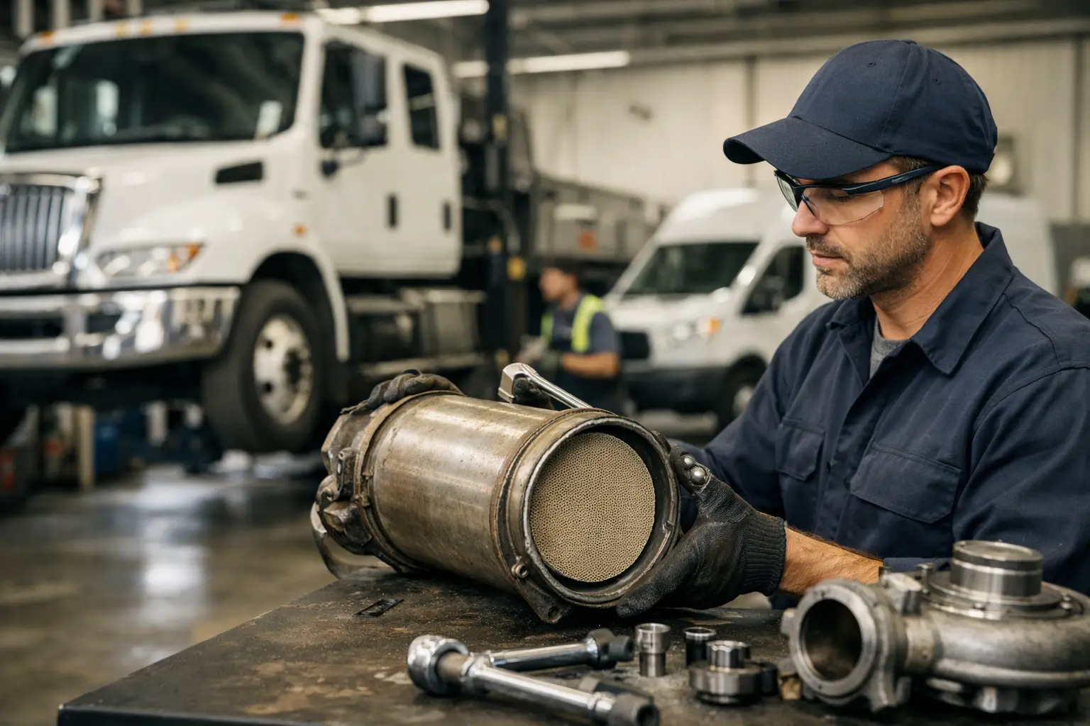 DPF Repair That Keeps Work Fleets Moving