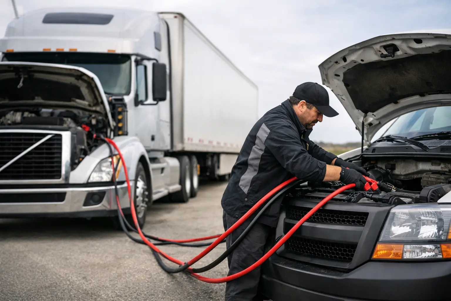 Commercial Vehicle Jump Starts That Cut Downtime