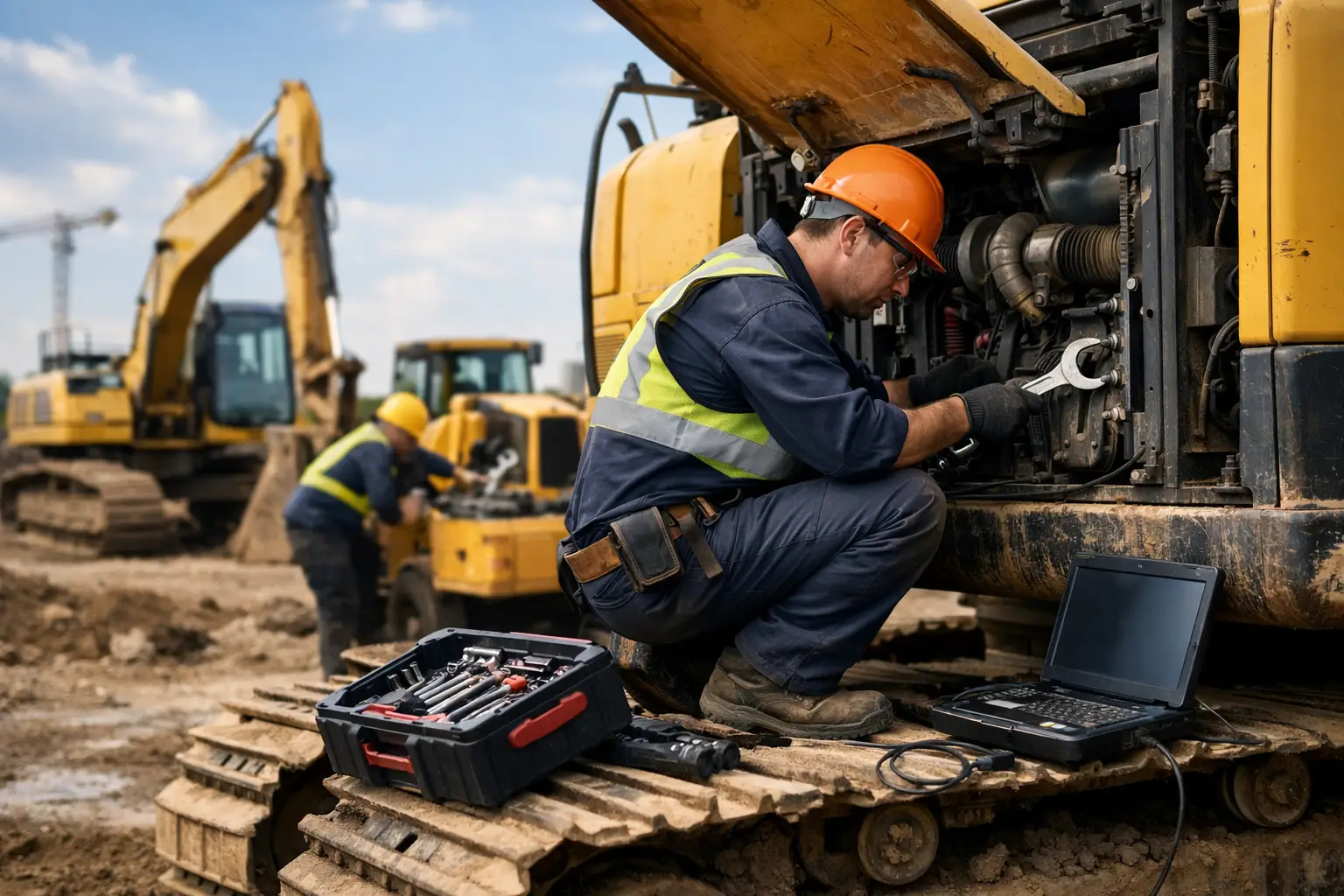Heavy Equipment Repair That Cuts Jobsite Downtime