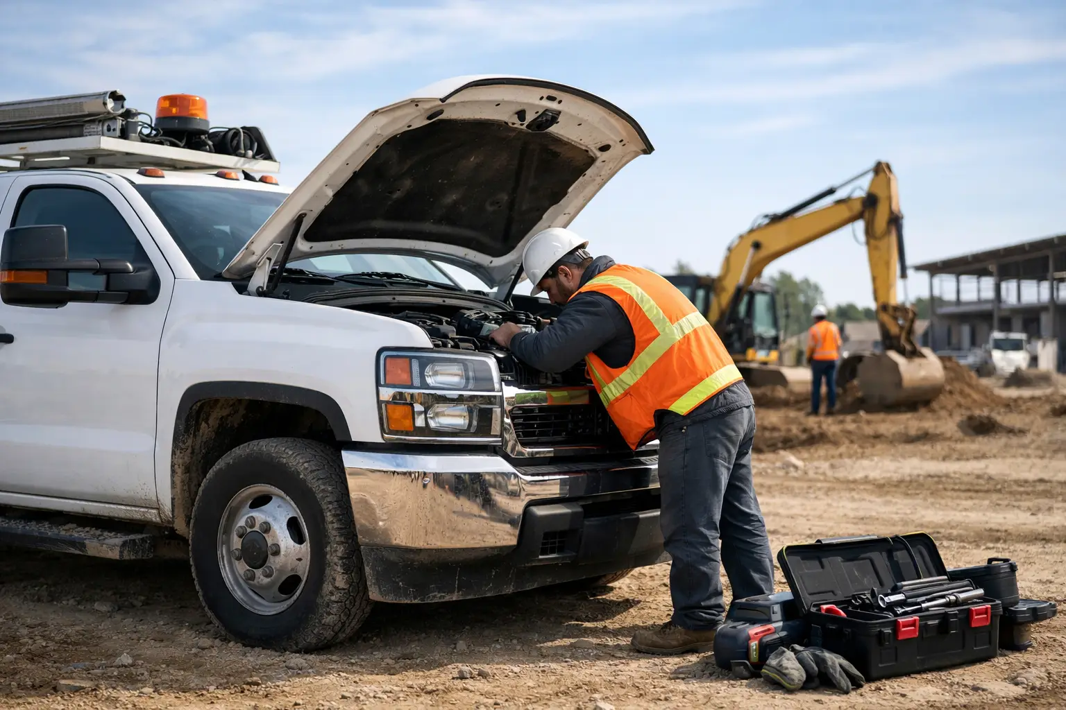 How to Prevent Work Truck Downtime on Job Sites