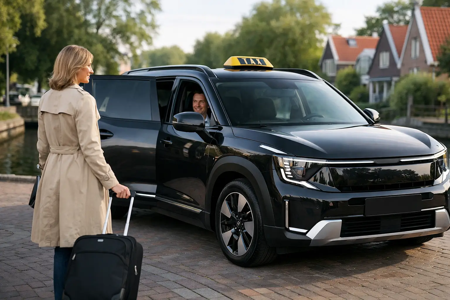 Taxi regelen in Velserbroek zonder wachten
