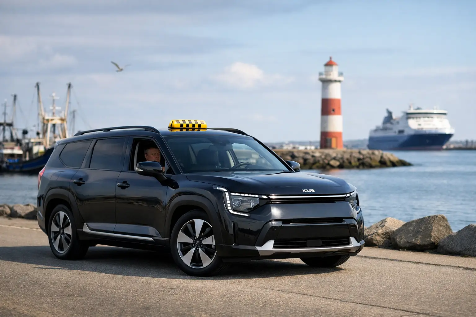 Taxi IJmuiden voor ritten die op tijd beginnen