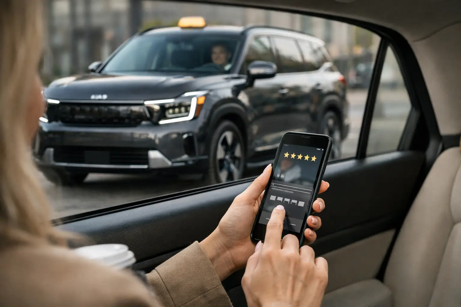 Taxi betrouwbaarheid beoordelen met klantreviews