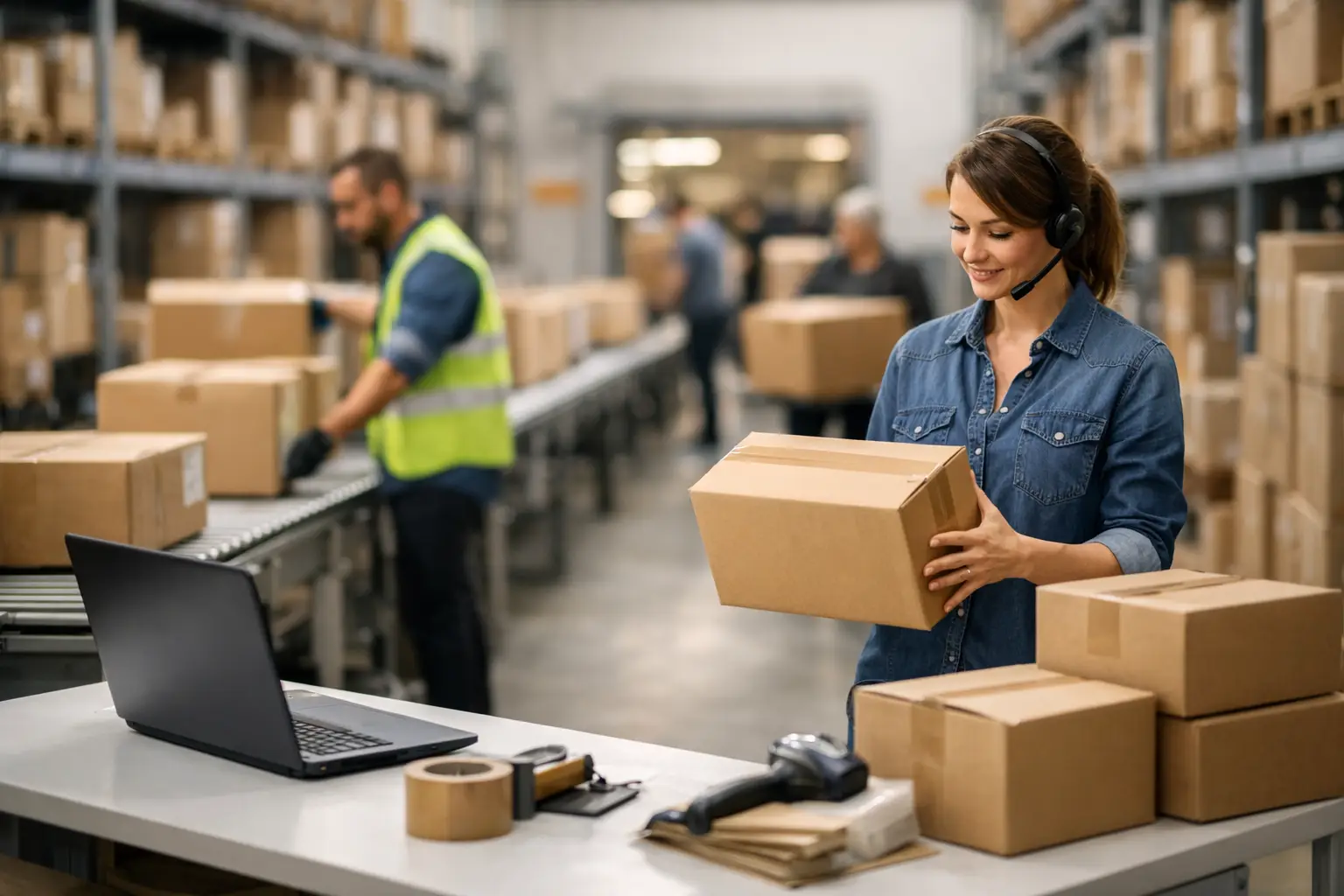Webshop klaar voor piekdrukte in fulfilment