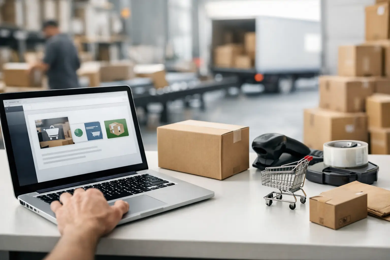 Shopify fulfilment koppeling instellen