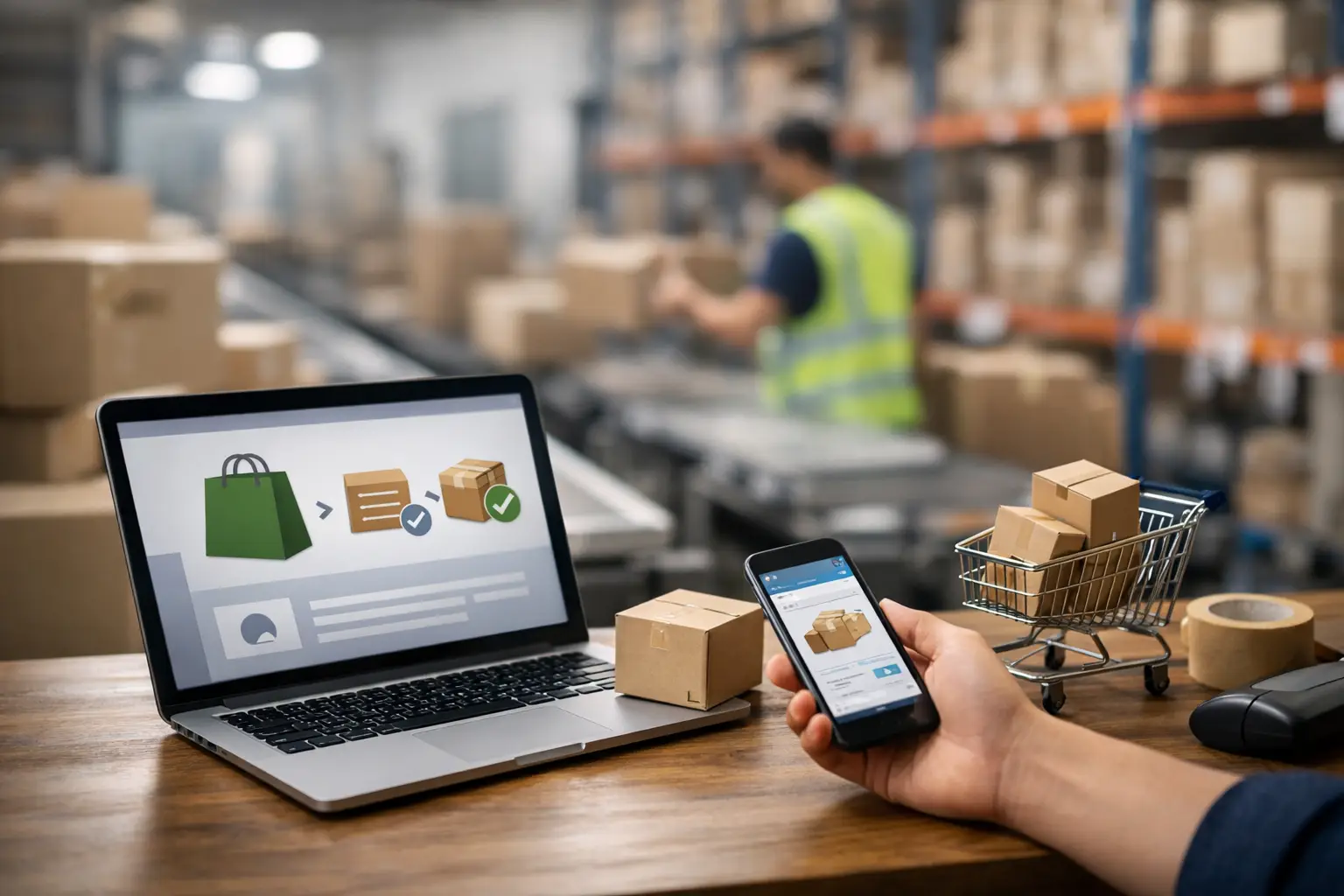 Shopify fulfilment app review voor webshops