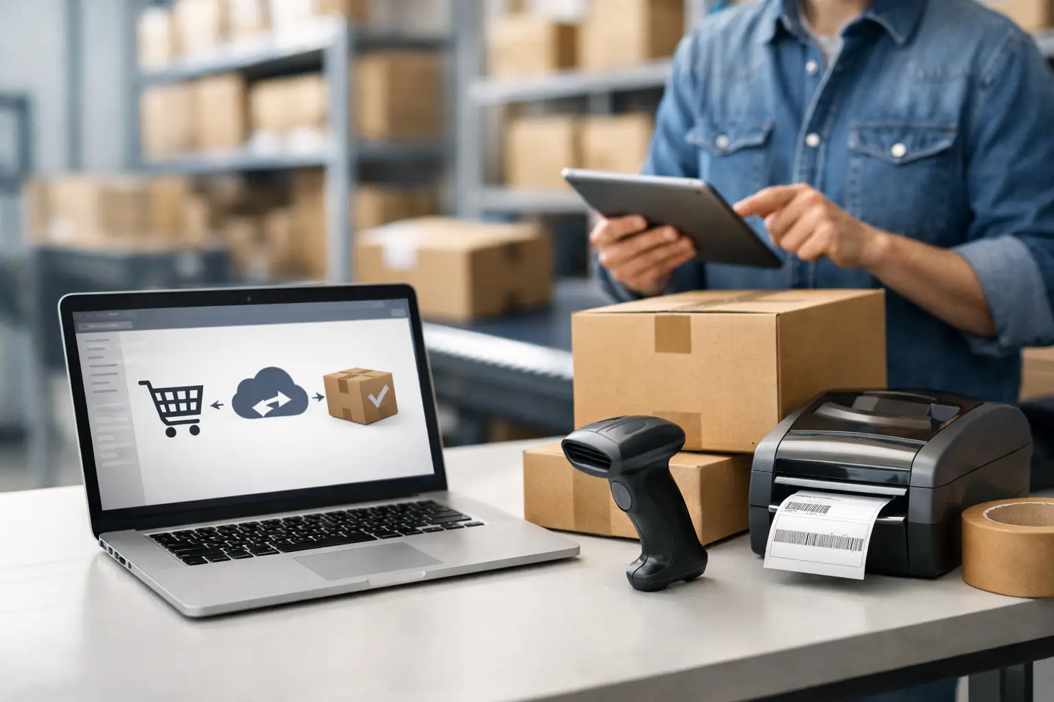 Lightspeed fulfilment koppeling instellen