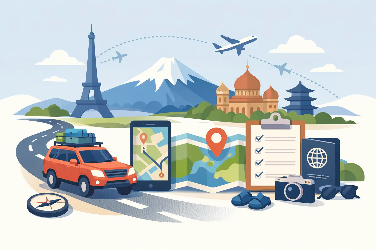 International Road Trip Planner That Works