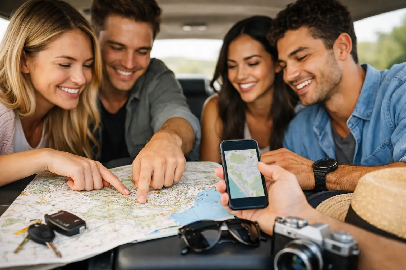 Road Trip Planner With Friends That Works