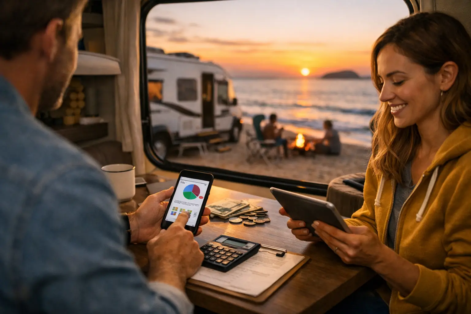 7 best apps for caravan budgeting
