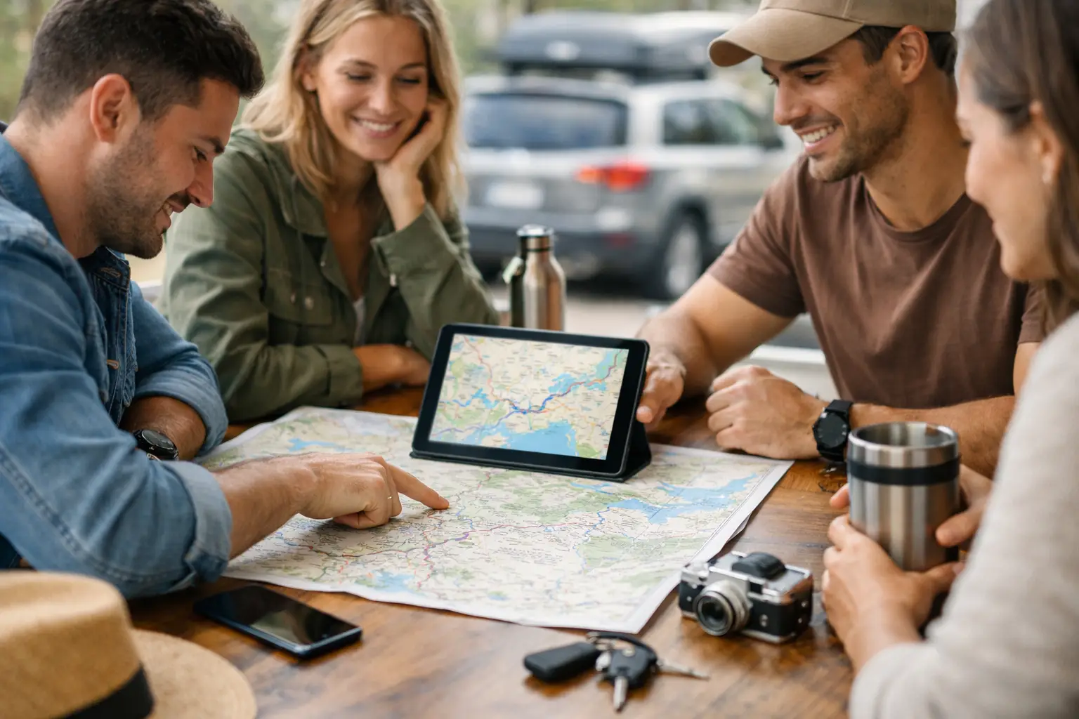How to Choose a Group Road Trip Planner