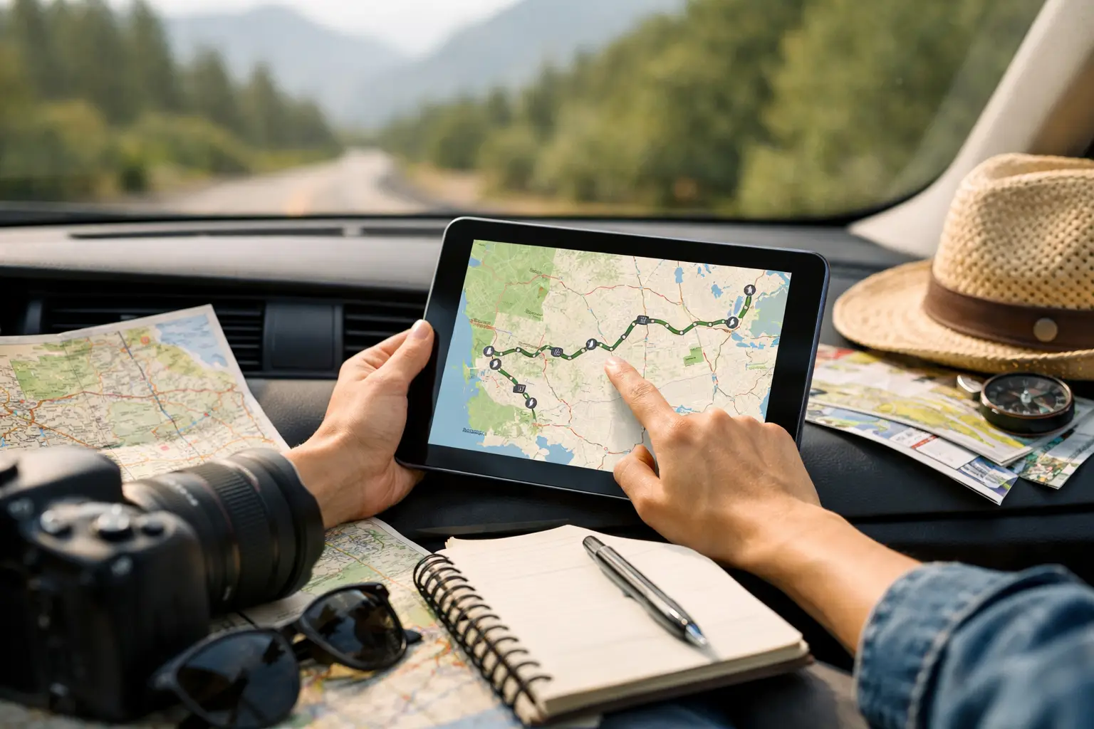How to Use a Road Trip Itinerary Builder