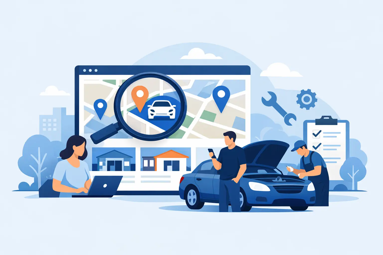 How to Use an Online Auto Service Finder