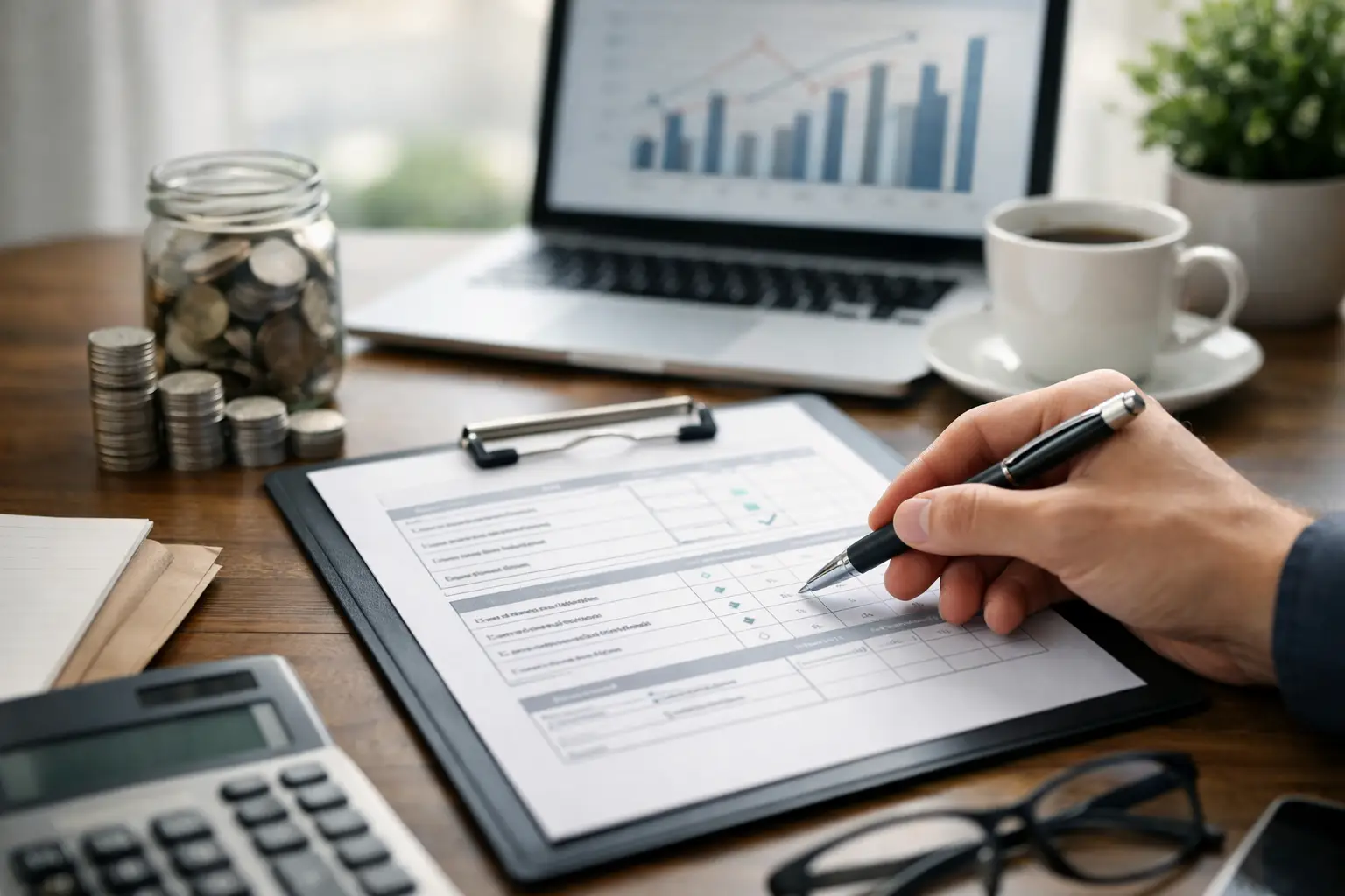 How a Financial Goals Worksheet Keeps You On Track — Finance Scoops article