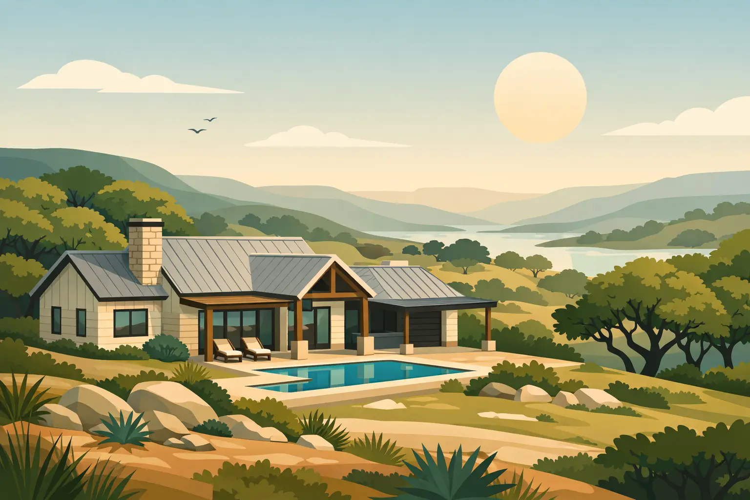 Hill Country Custom Homes Built for the Land: Site, Terrain & Design