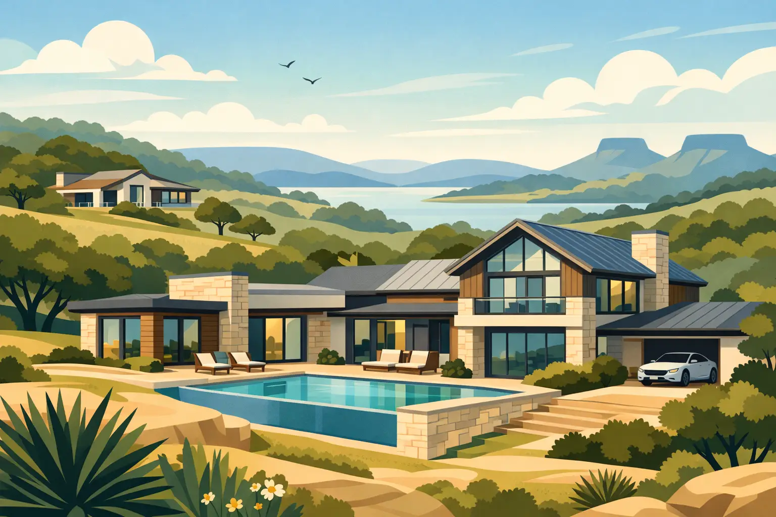 Luxury Spec Homes in the Texas Hill Country
