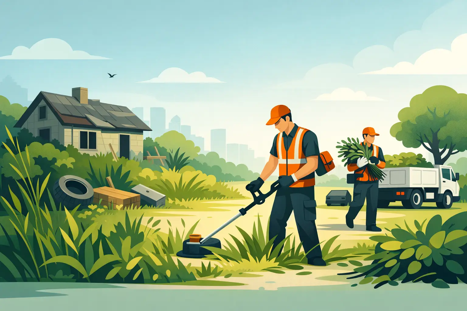 When to Call an Overgrown Lot Cleanup Service