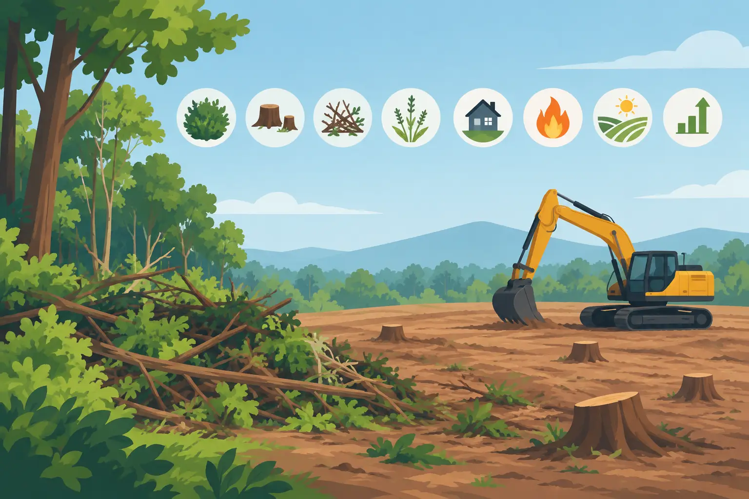8 Top Signs Land Needs Clearing on Your Property