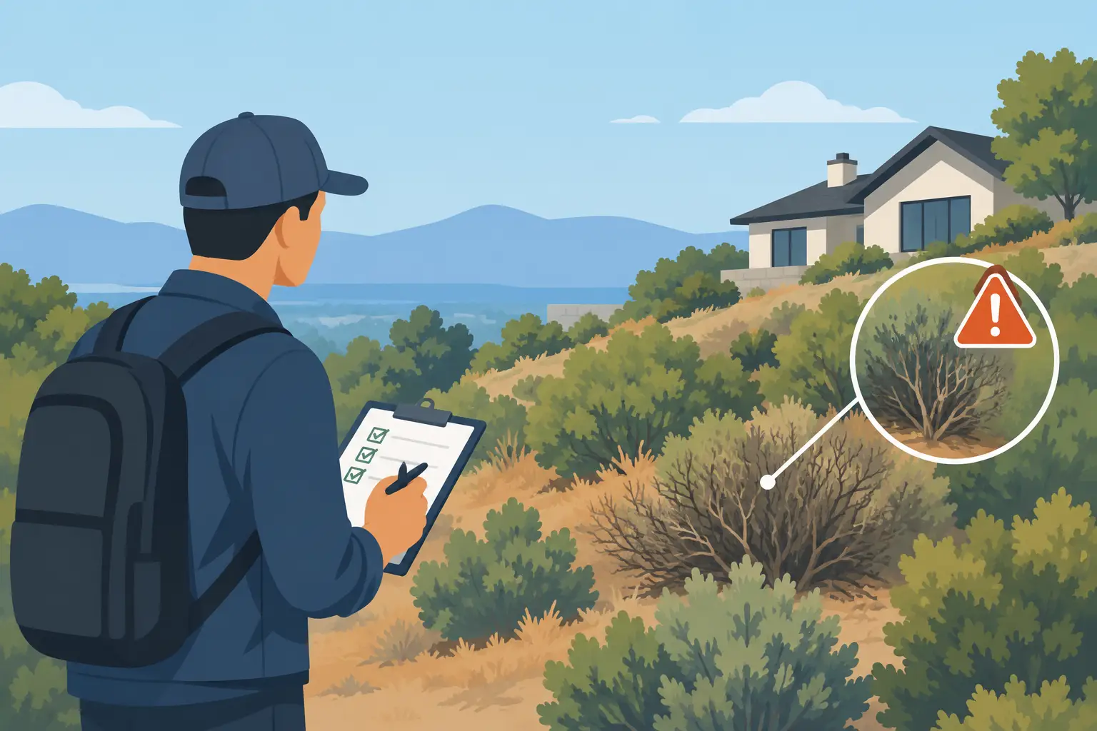 How to Assess Brush Hazards on Your Property