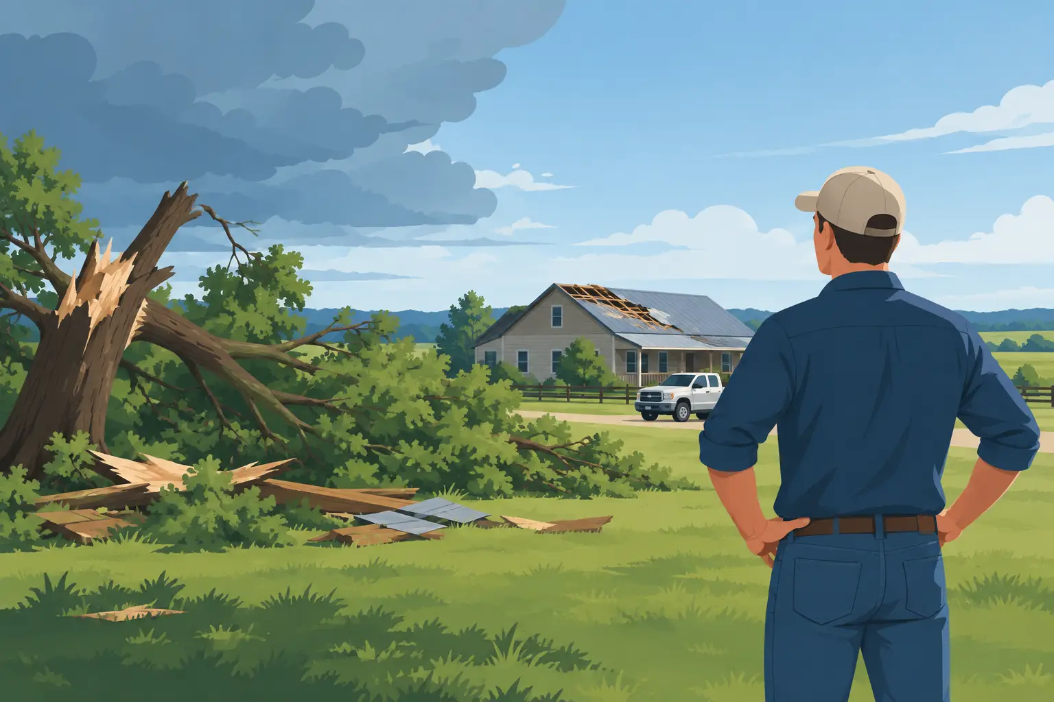 Storm Damage Recovery for Oklahoma Landowners