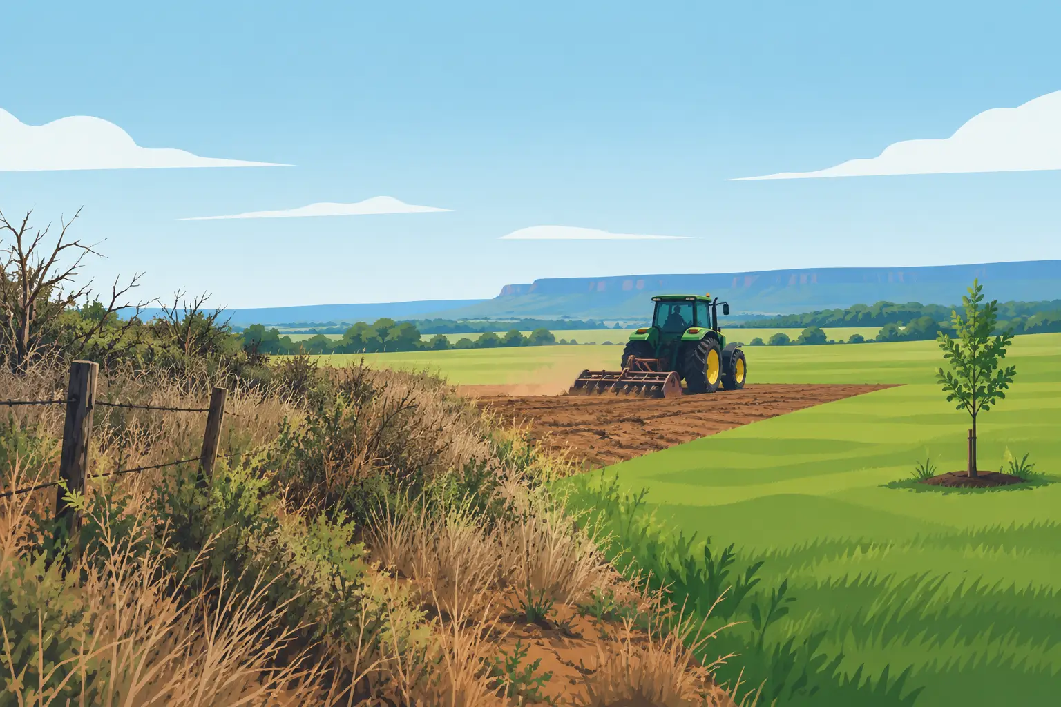 How to Restore Neglected Acreage in Oklahoma