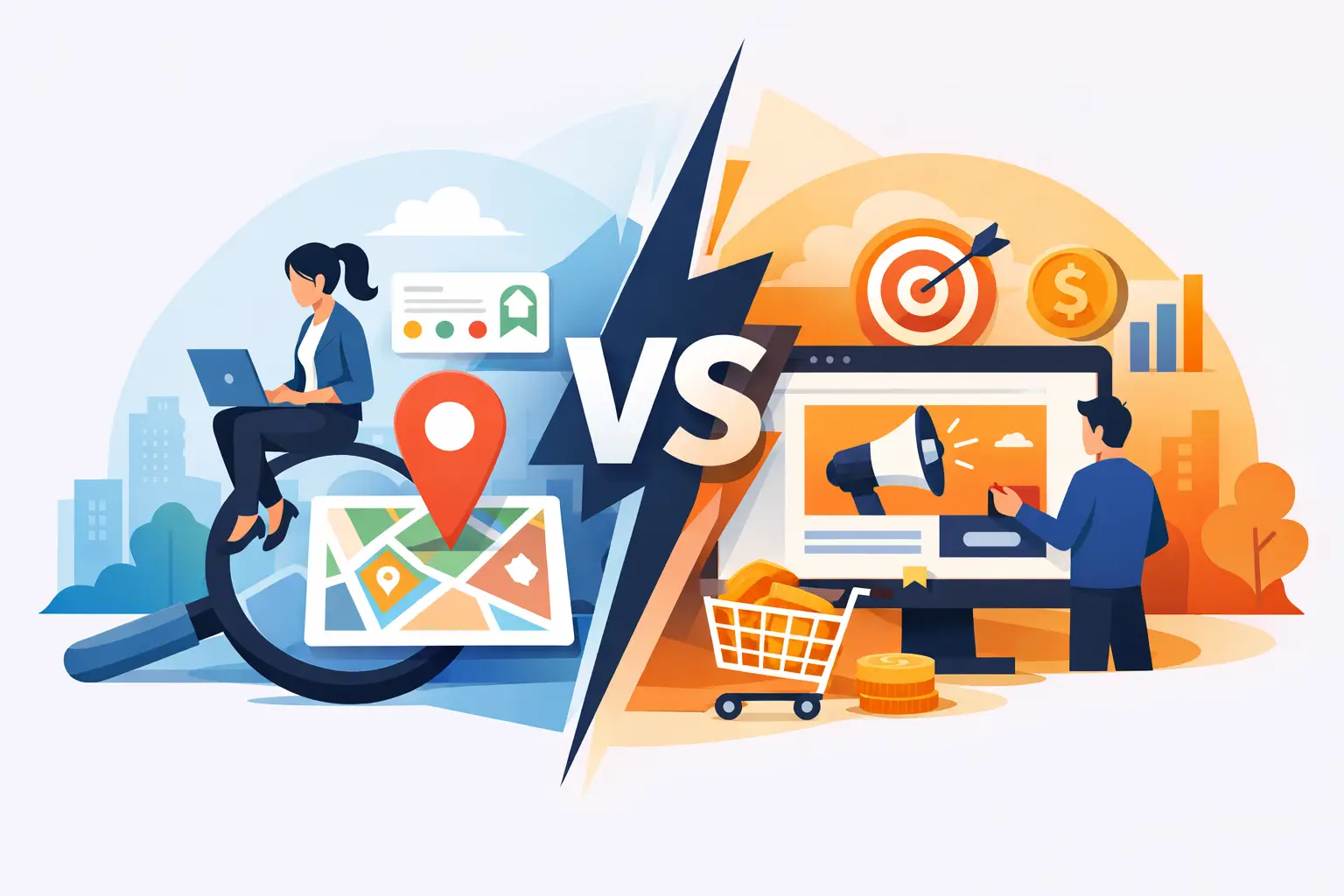 Local SEO vs Paid Ads: What Actually Wins?