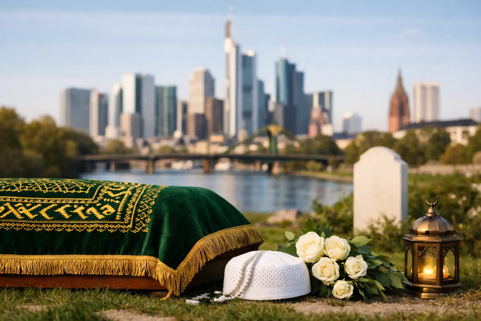 Muslimische Bestattung in Frankfurt planen