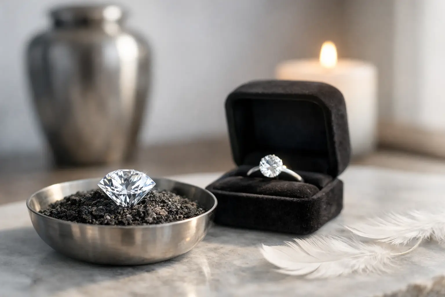 Diamantbestattung - wie funktioniert das?
