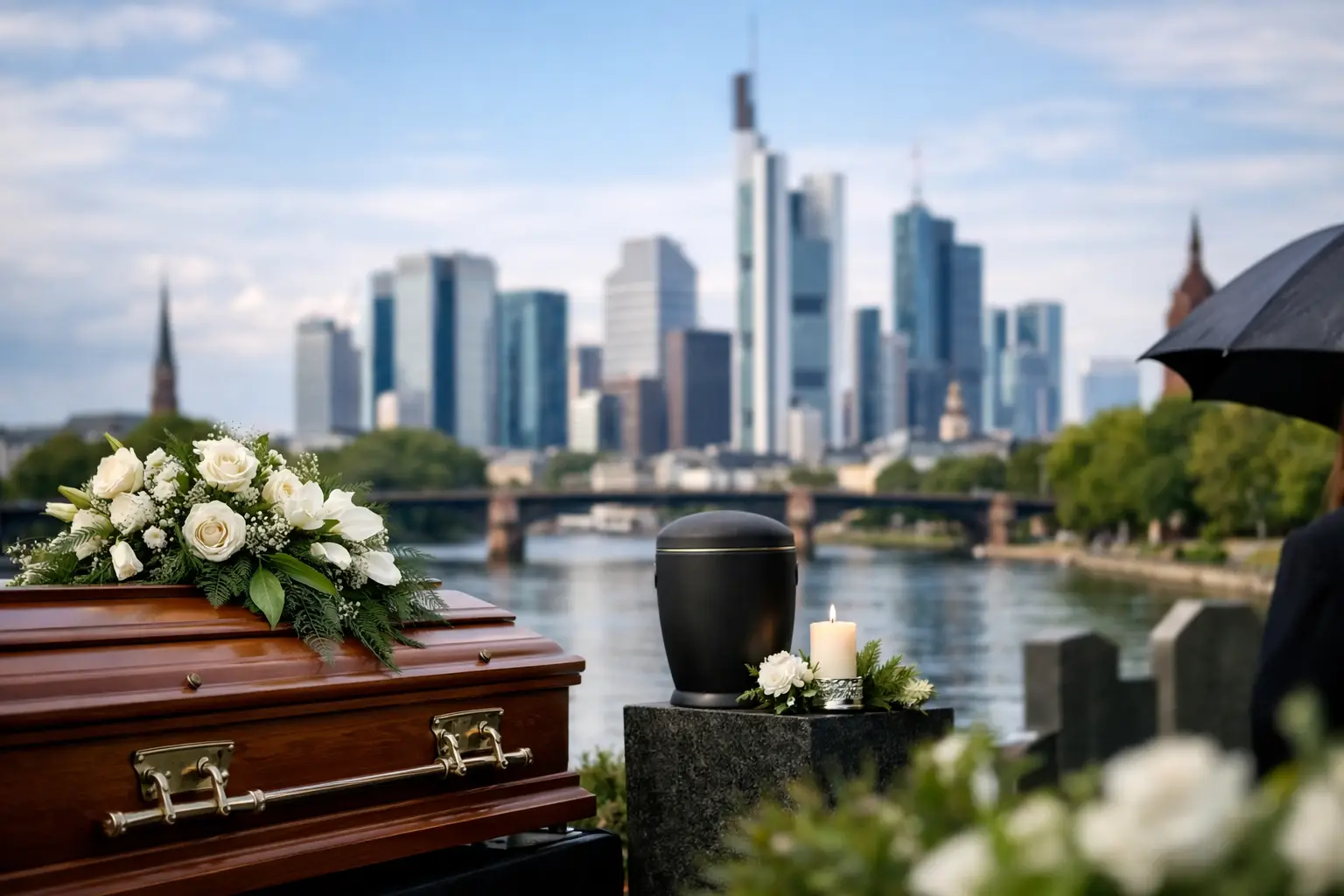 Beerdigung kurzfristig organisieren in Frankfurt