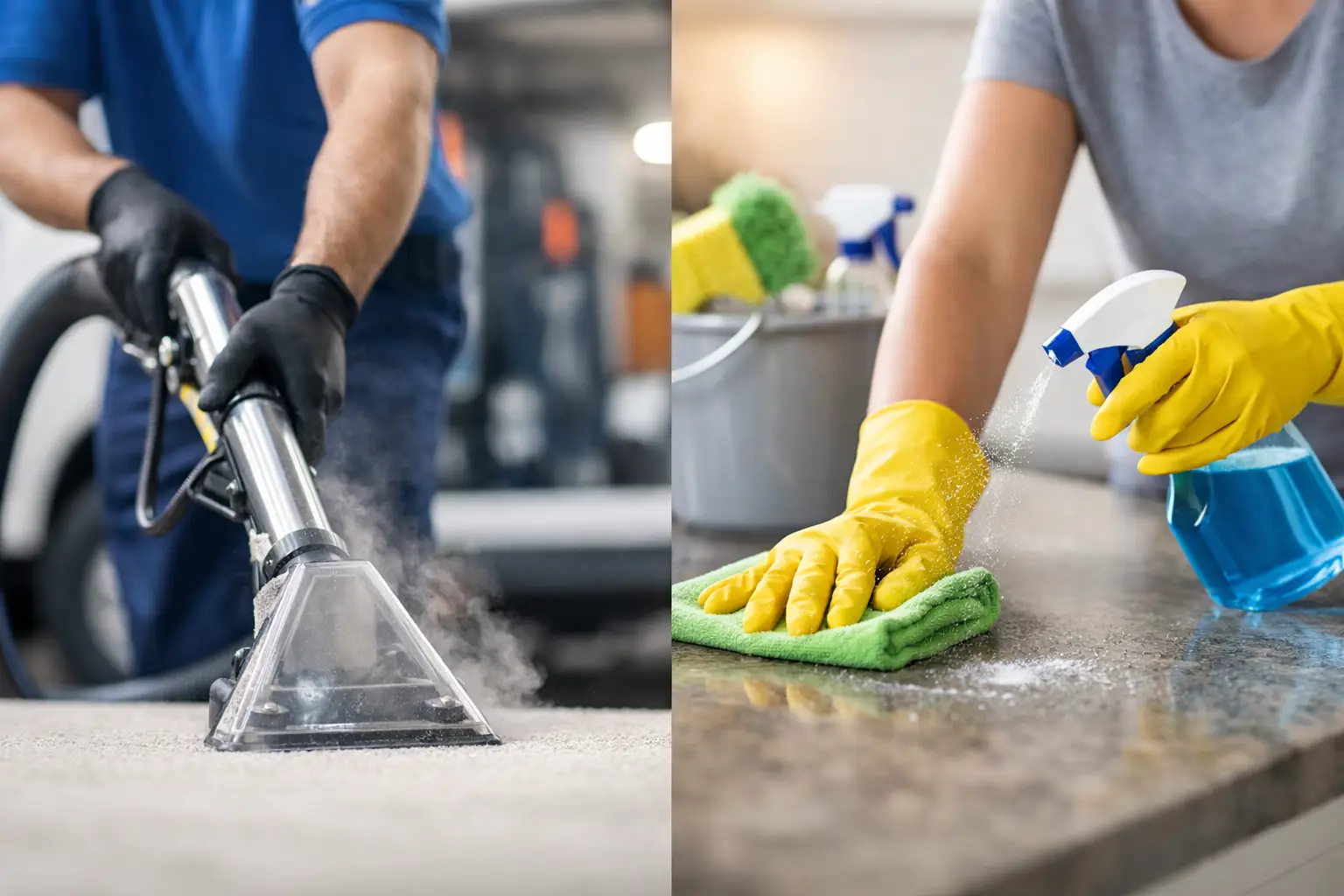 Professional Washing Versus DIY Cleaning