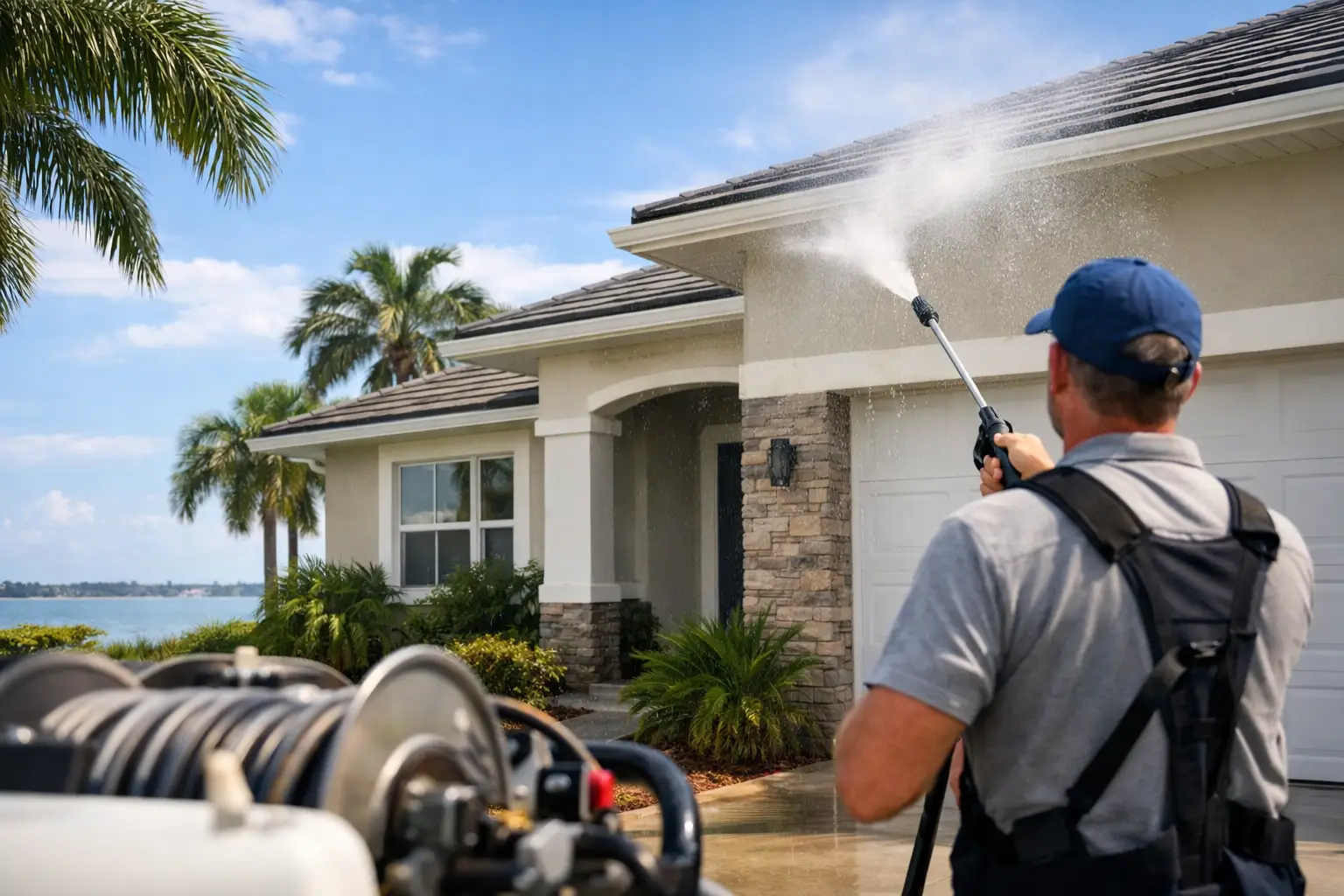 House Washing Cost in Volusia County