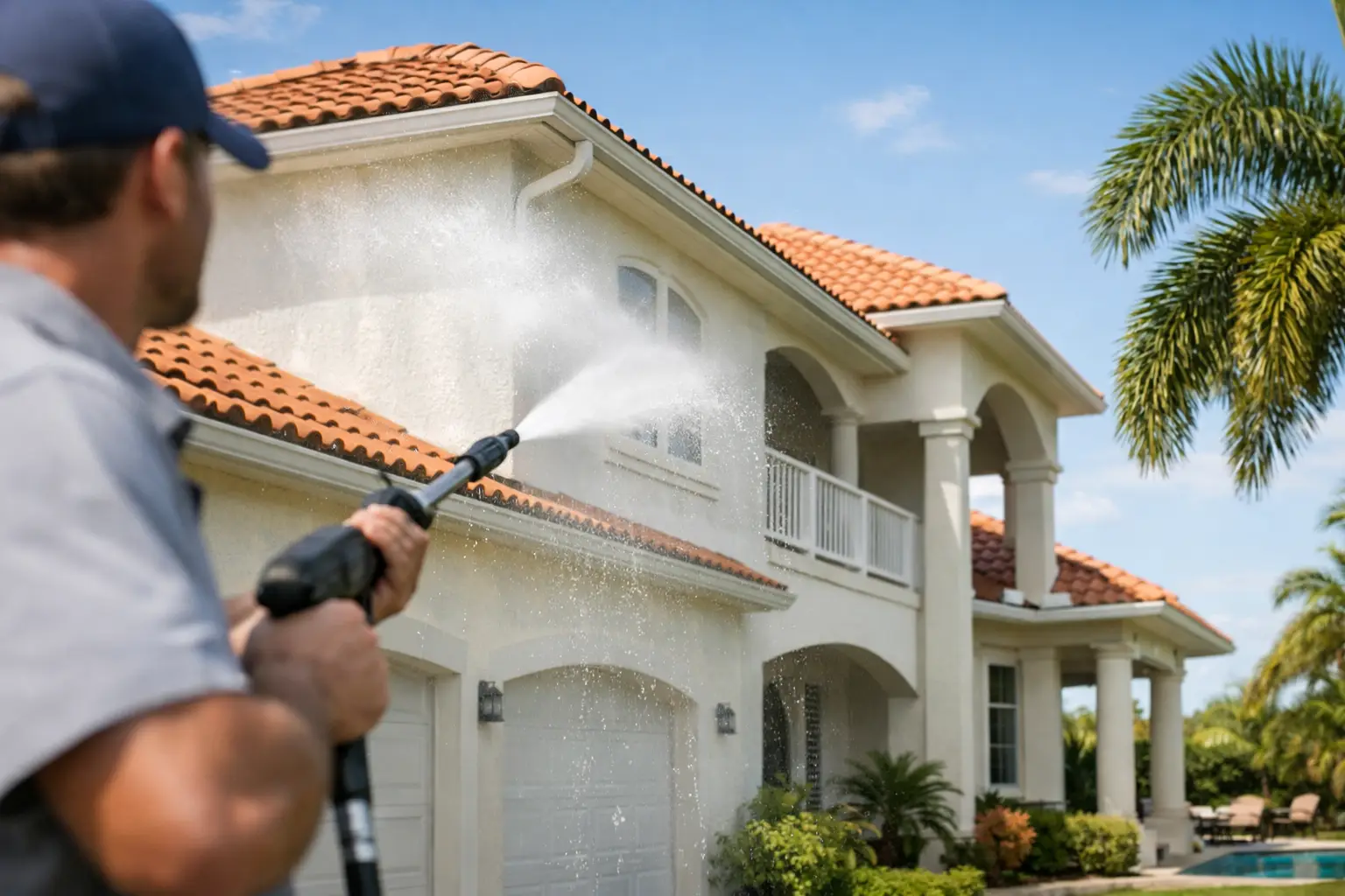 House Washing That Protects Florida Homes